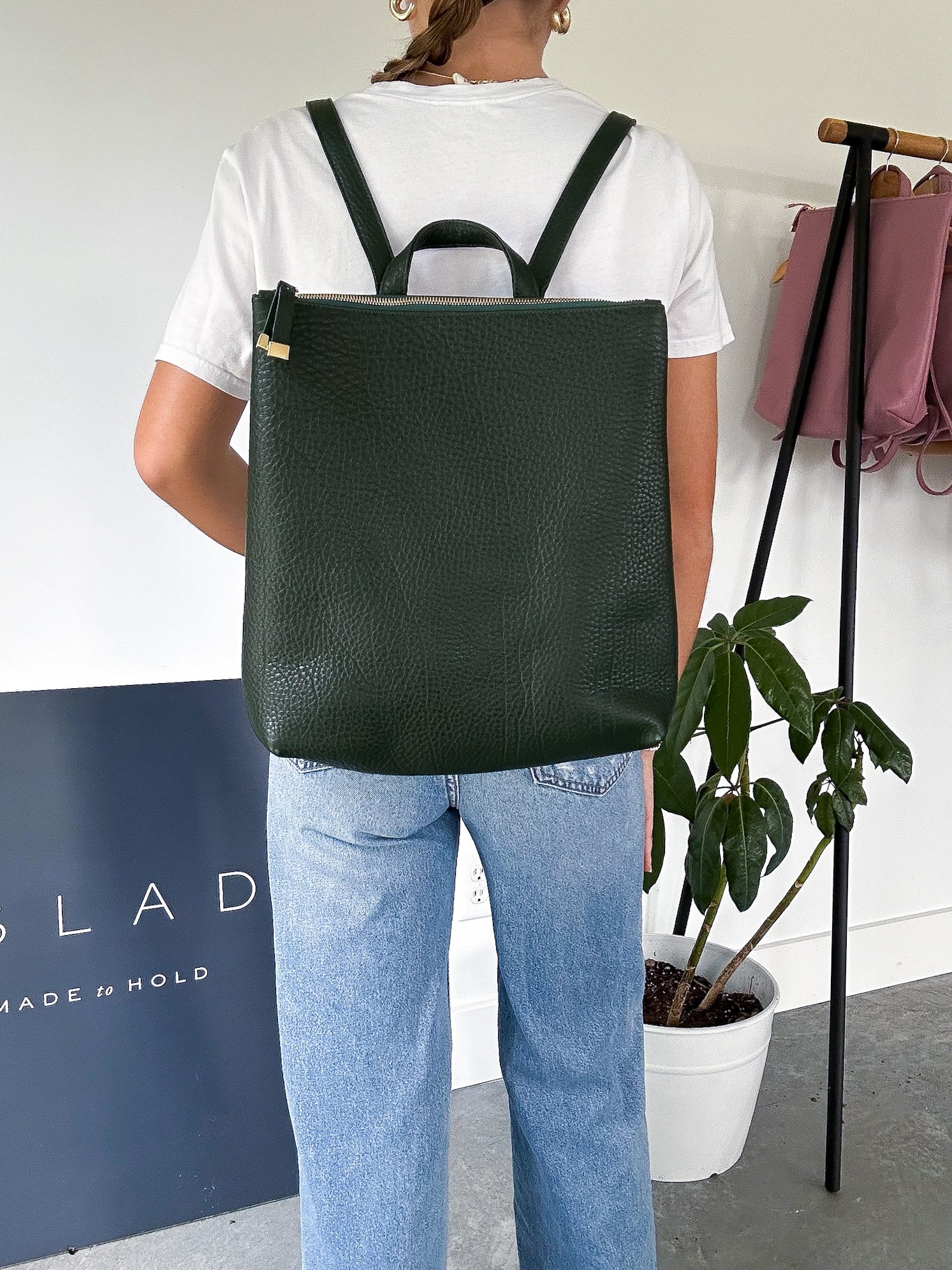 FRANNY BACKPACK | HUNTER GREEN - K.Slade