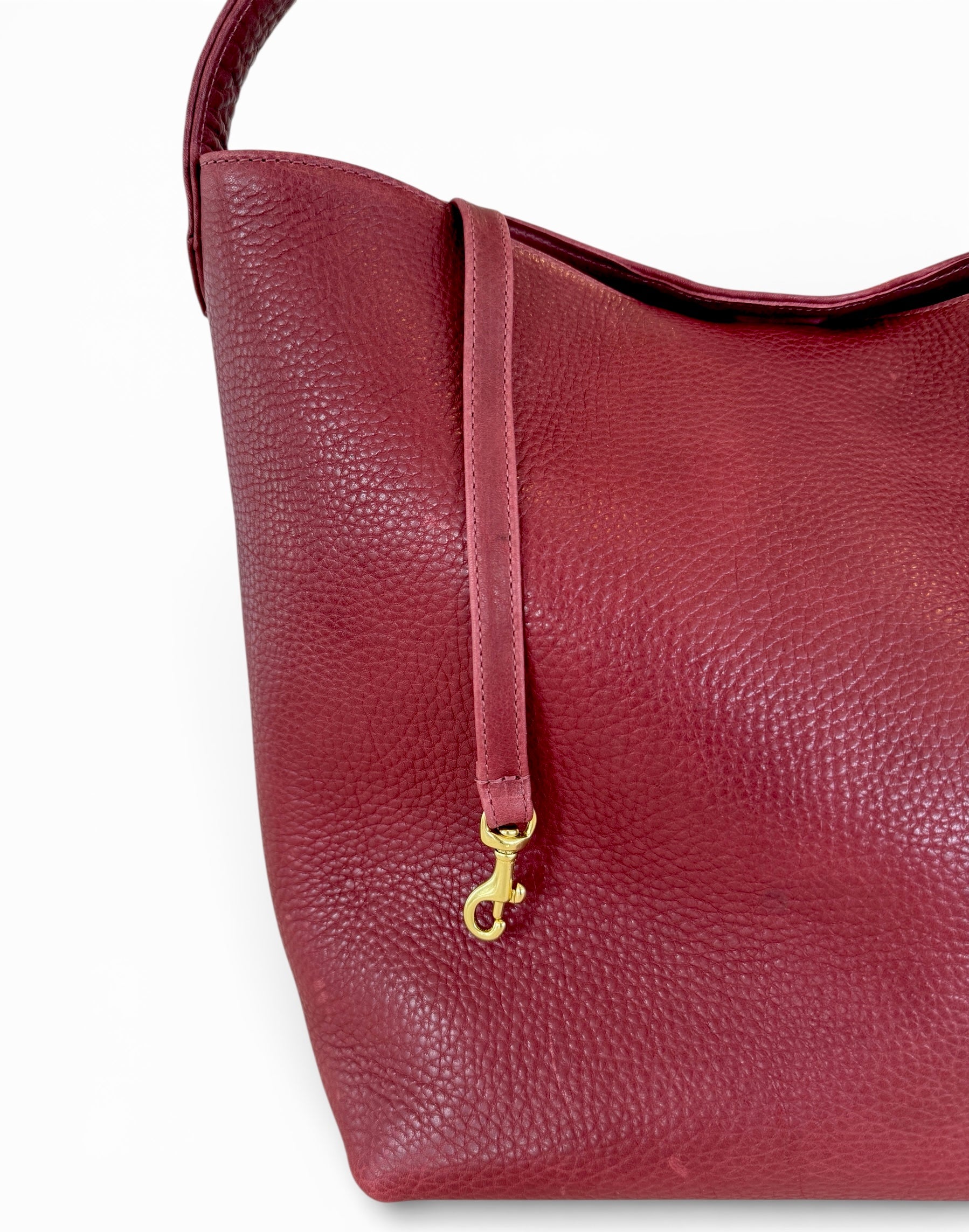 Bucket Tote | Oxblood - K.Slade