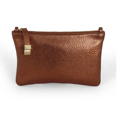 TIP POUCH W/ LOOPS | Bronze