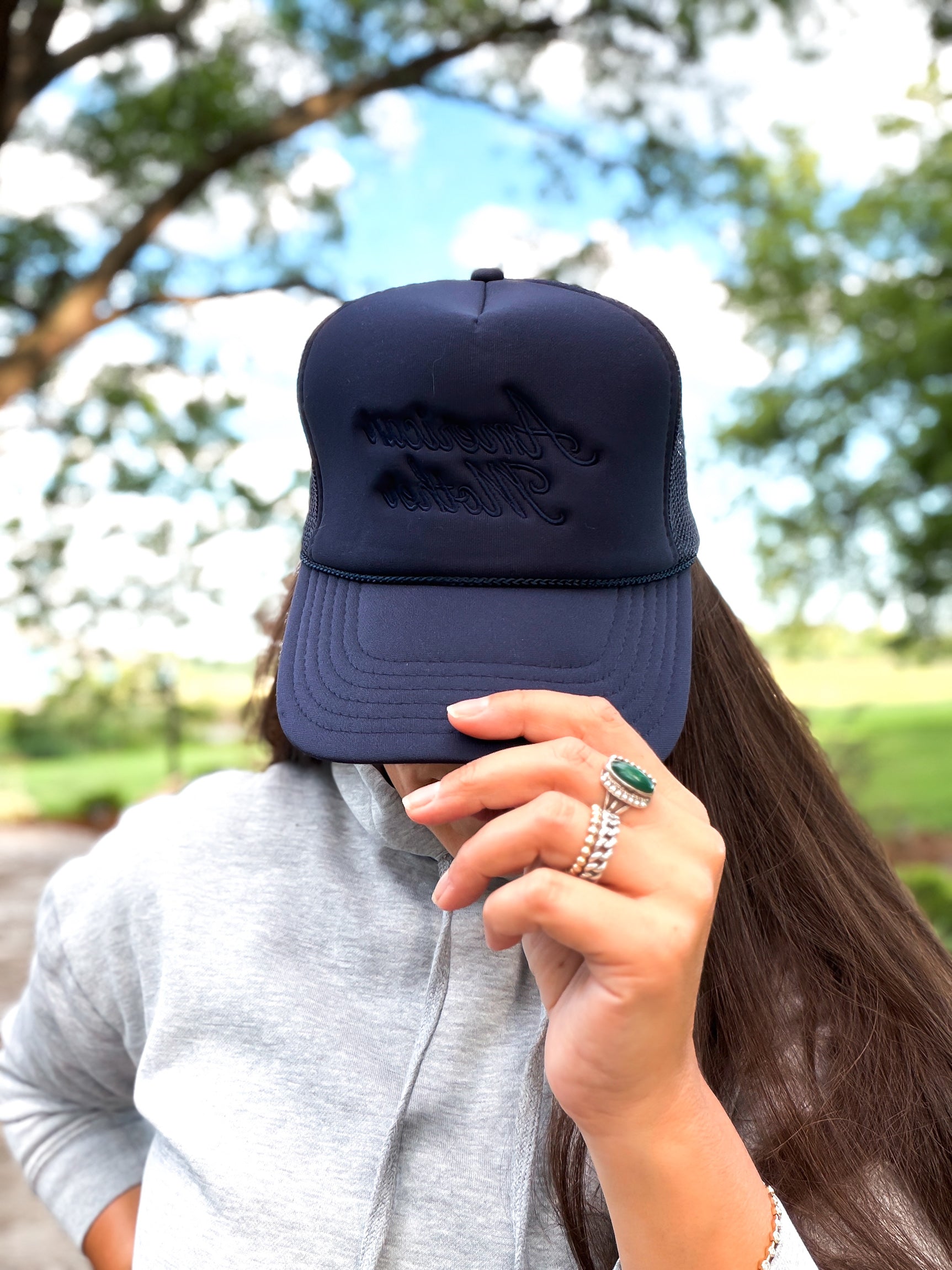 American Mother Trucker Hat - K.Slade