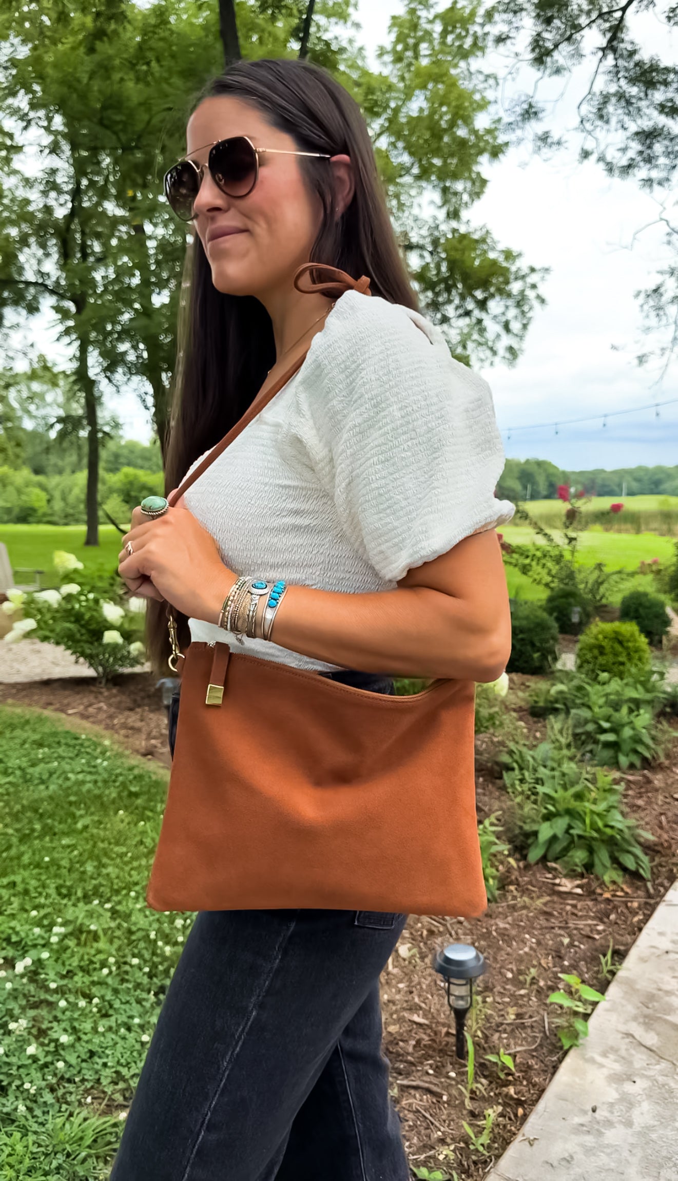 MADISON CROSSBODY | TOBACCO