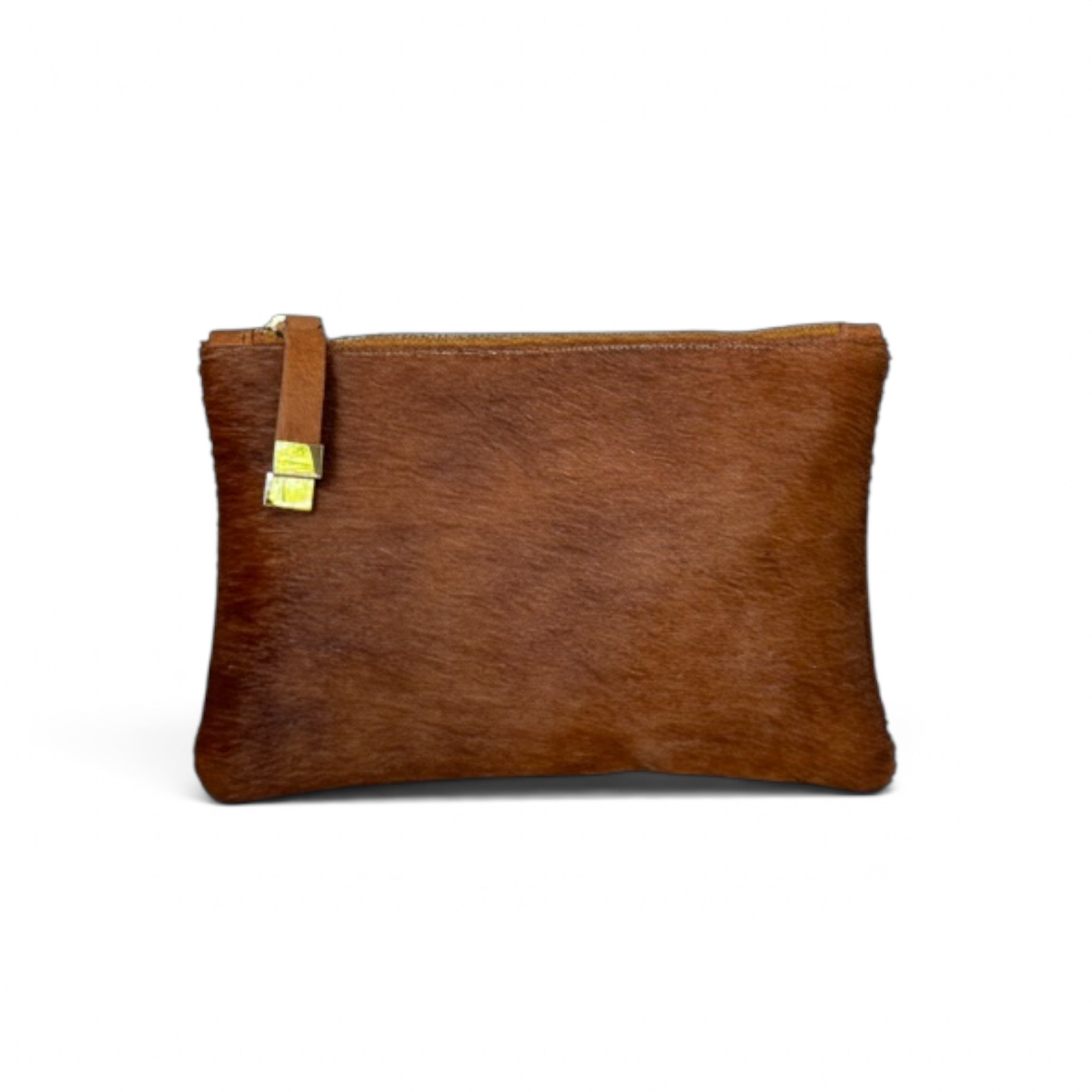 TIP POUCH | TAN CALF HAIR