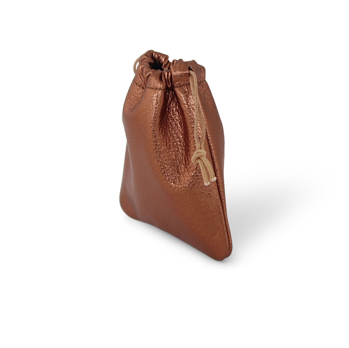 Flat Drawstring Pouch | Bronze - K.Slade