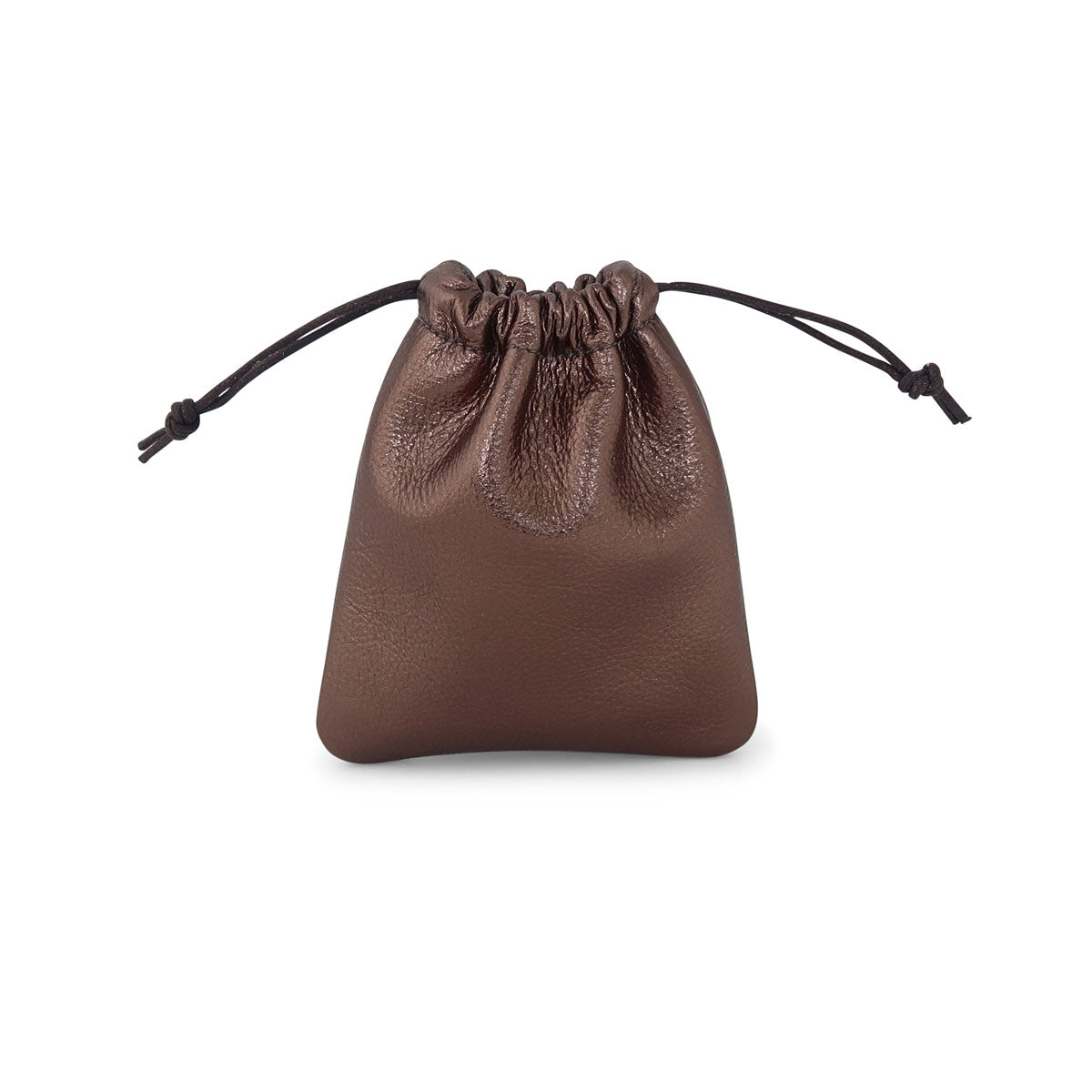 Flat Drawstring Pouch | Pewter - K.Slade