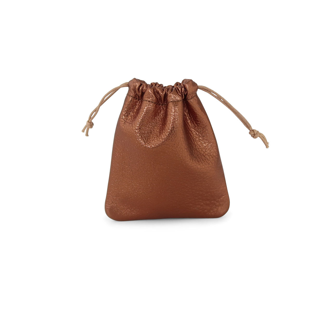 Flat Drawstring Pouch | Bronze - K.Slade