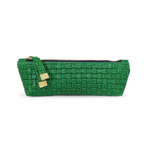 Pencil Pouch | Emerald Weave