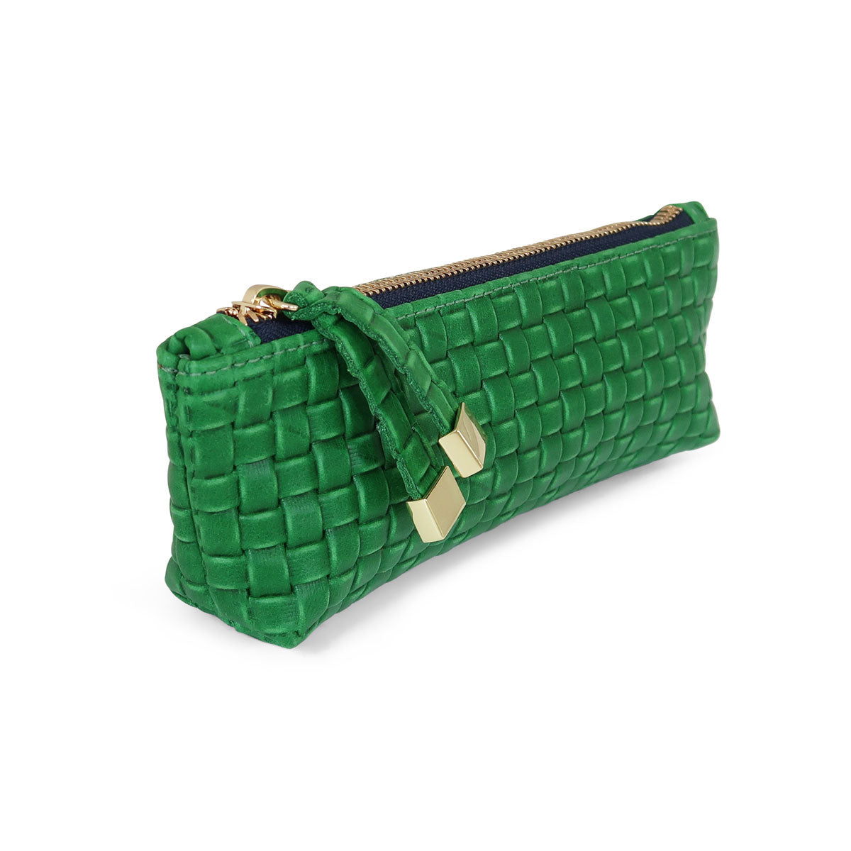 Pencil Pouch | Emerald Weave - K.Slade