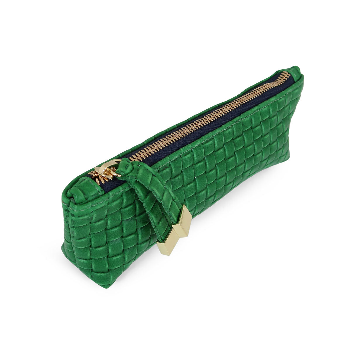 Pencil Pouch | Emerald Weave - K.Slade
