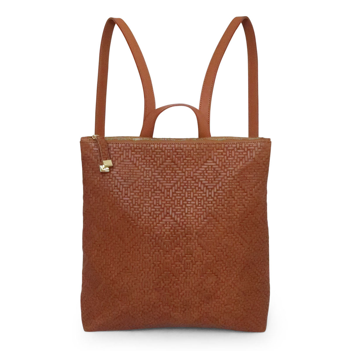 FRANNY BACKPACK | SADDLE WOVEN ARGYLE - K.Slade