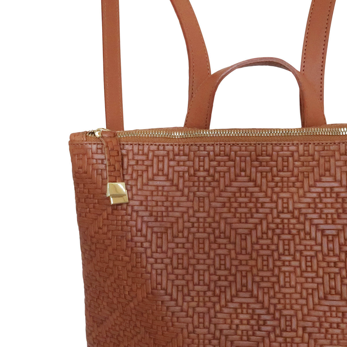 FRANNY BACKPACK | SADDLE WOVEN ARGYLE - K.Slade