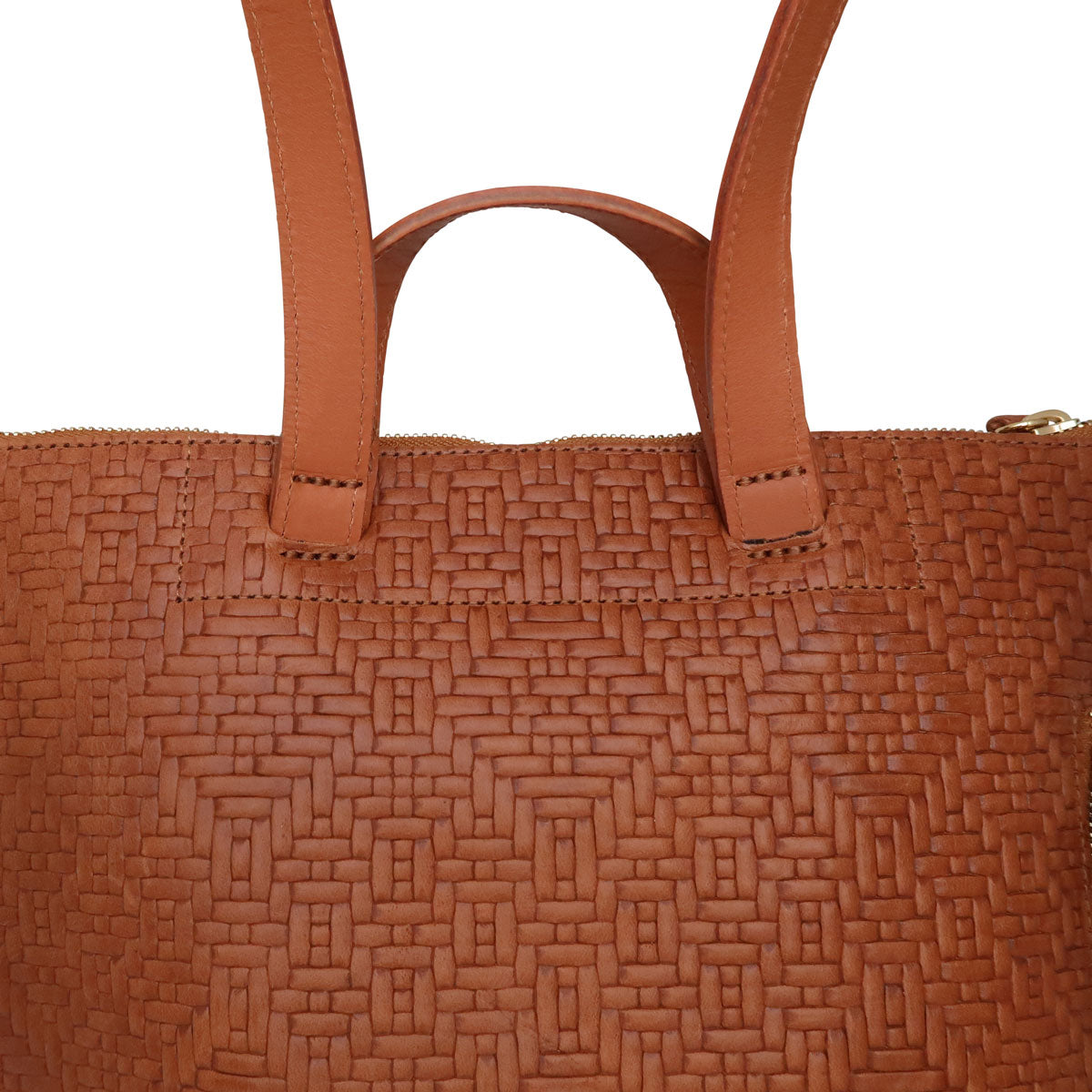FRANNY BACKPACK | SADDLE WOVEN ARGYLE - K.Slade