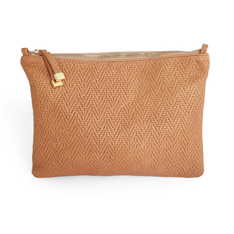 Vale Pouch with Loops | Herringbone