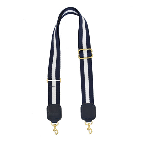 ADJUSTABLE WEBBED STRAP | NAVY STRIPE - K.Slade