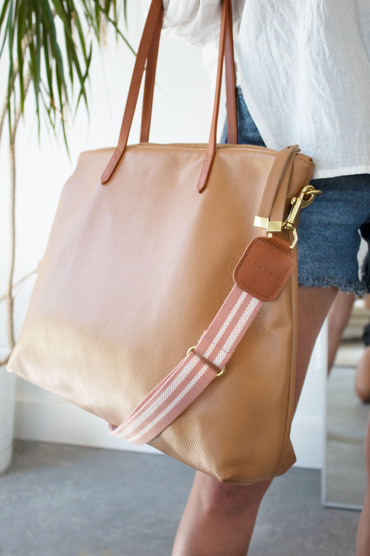 ADJUSTABLE WEBBED STRAP | PINK - K.Slade