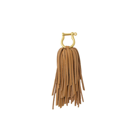 SCREW PIN POM TASSEL | WHEAT