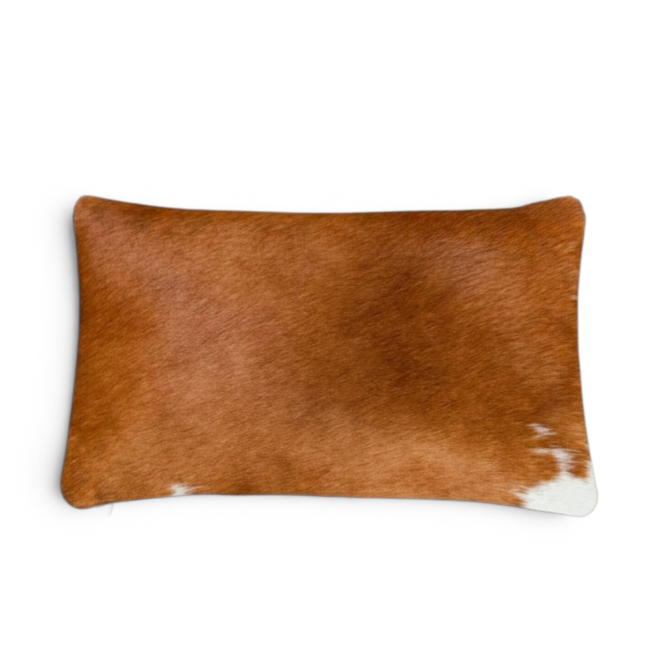 BROOKLYN FOLDOVER | TAN and WHITE CALF HAIR
