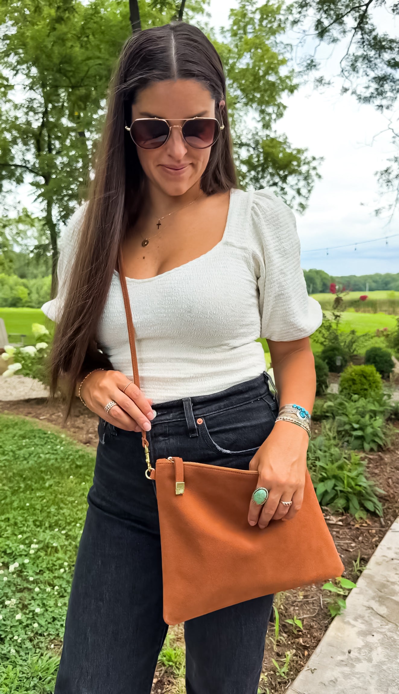 MADISON CROSSBODY | TOBACCO