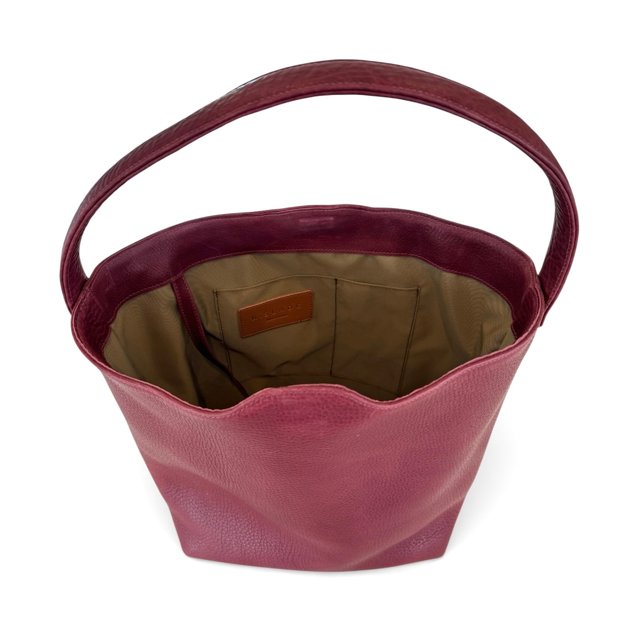 Bucket Tote | Oxblood - K.Slade