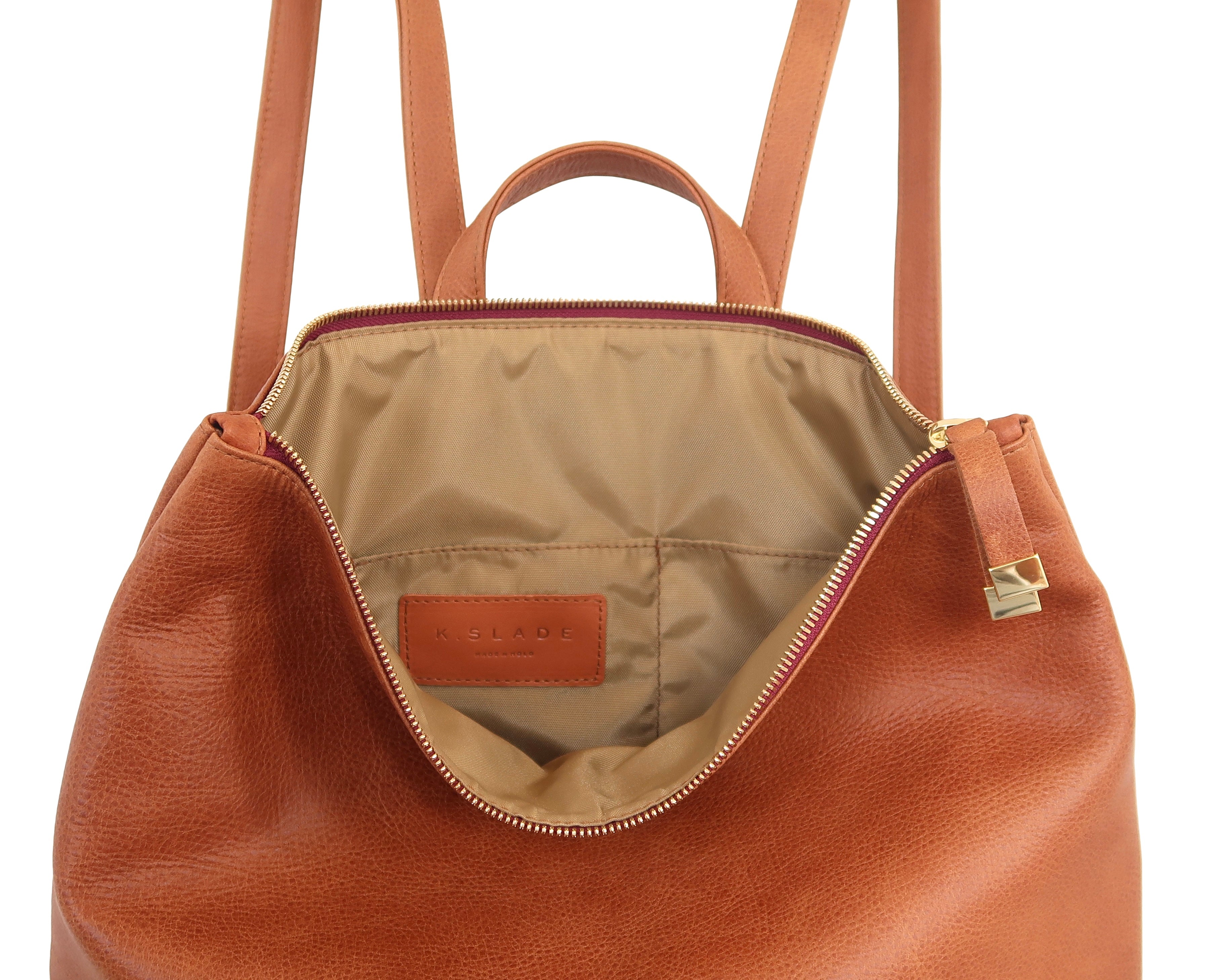 LARGE FRANNY BACKPACK | WHISKEY