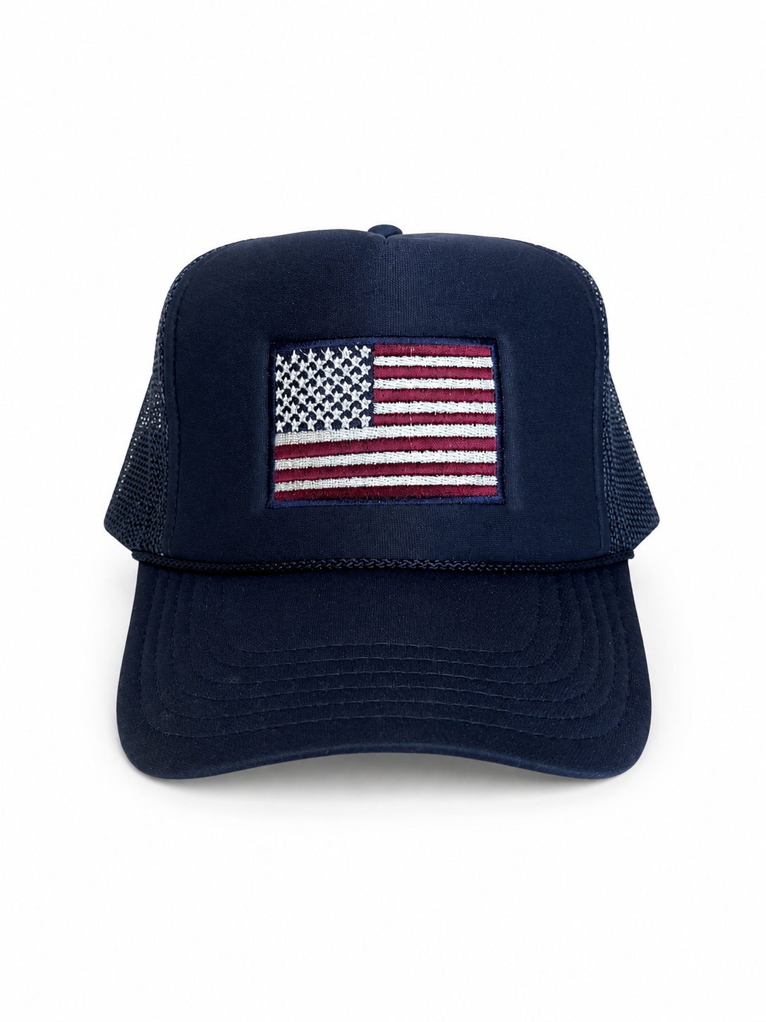 American Flag Trucker Hat