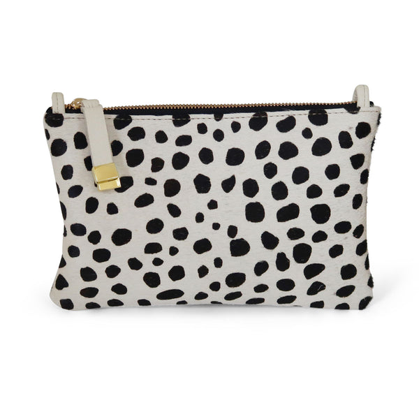 TIP Pouch w/ Loops | White and Black Spots