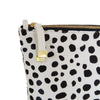 Vale Pouch w/ Loops | White and Black Spots