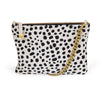 Vale Pouch w/ Loops | White and Black Spots