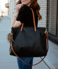Carry All | Black with Tan Straps (New) - K.Slade