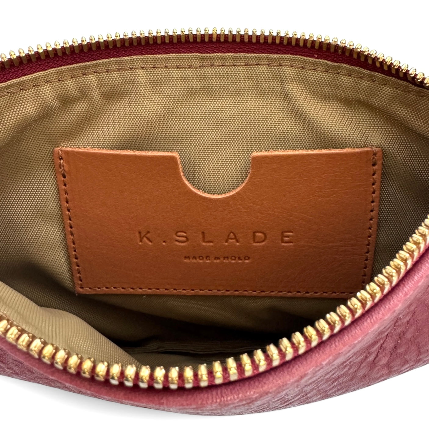 TIP POUCH | OXBLOOD - K.Slade