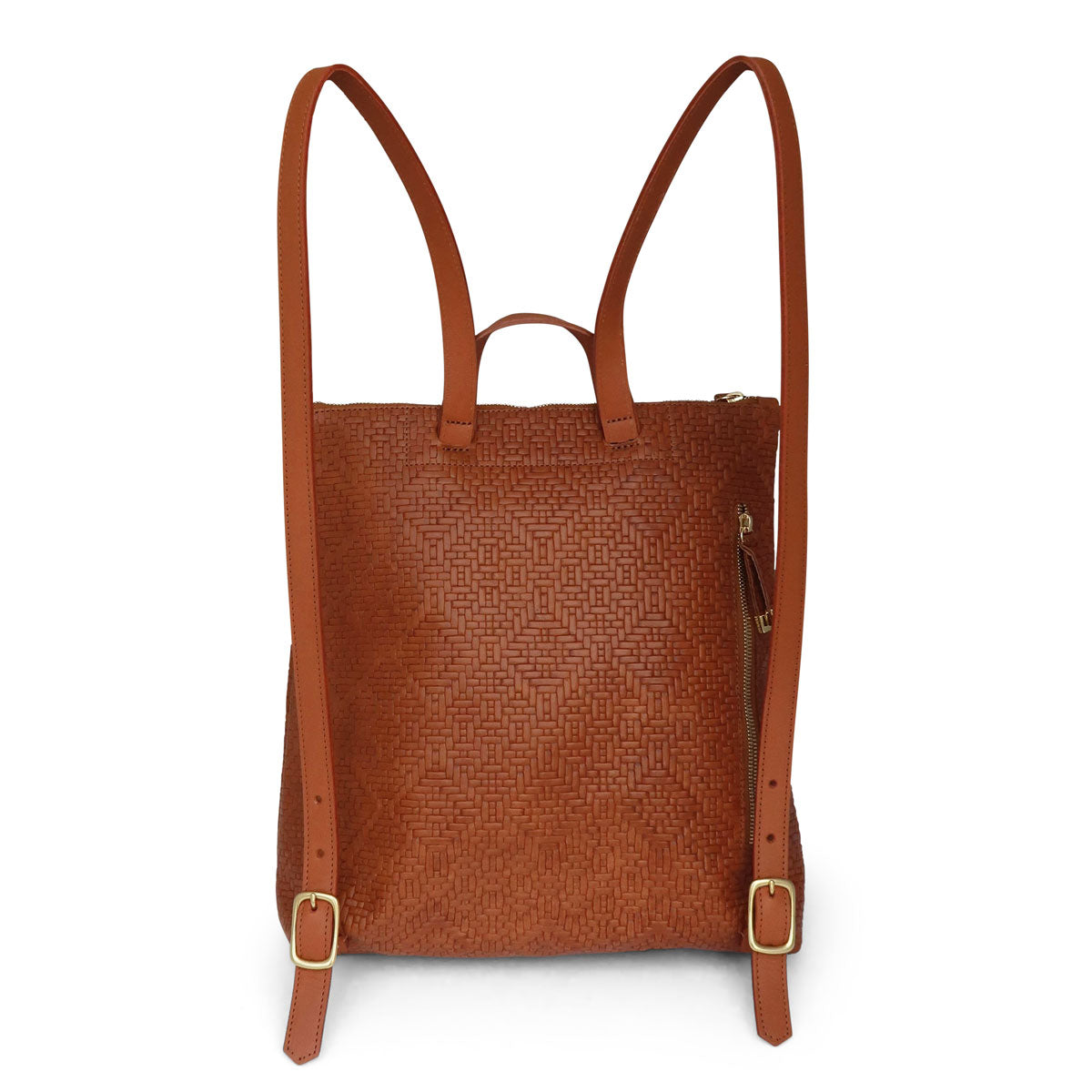 FRANNY BACKPACK | SADDLE WOVEN ARGYLE - K.Slade