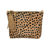 ABBEY CROSSBODY | CHEETAH W/ BLACK ZIPPER - K.Slade