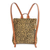 Franny Backpack | Cheetah W/ Black Zipper - K.Slade
