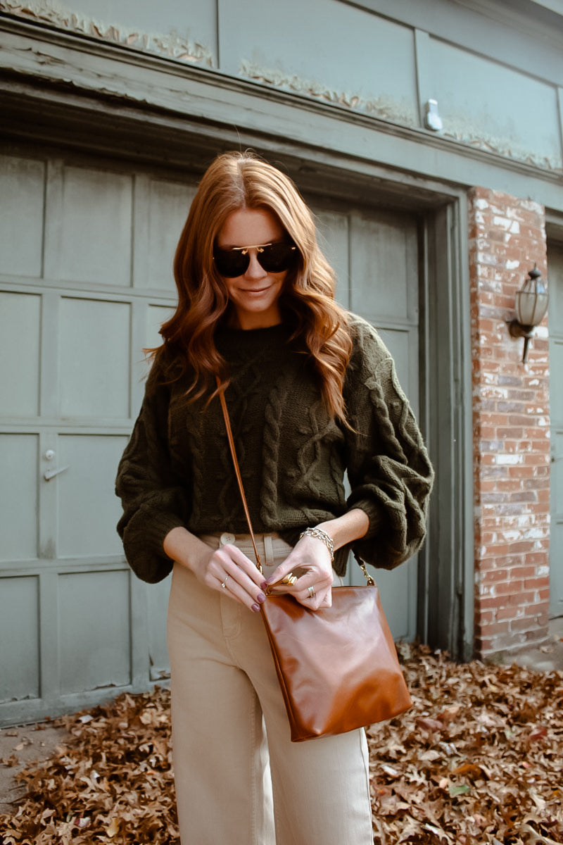ABBEY CROSSBODY | CHESTNUT