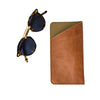 SUNGLASS SLEEVE | SADDLE