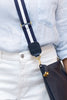 ADJUSTABLE WEBBED STRAP | NAVY STRIPE - K.Slade