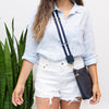 ADJUSTABLE WEBBED STRAP | NAVY STRIPE - K.Slade