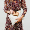 Vale Pouch | Scalloped Calf Hair - K.Slade