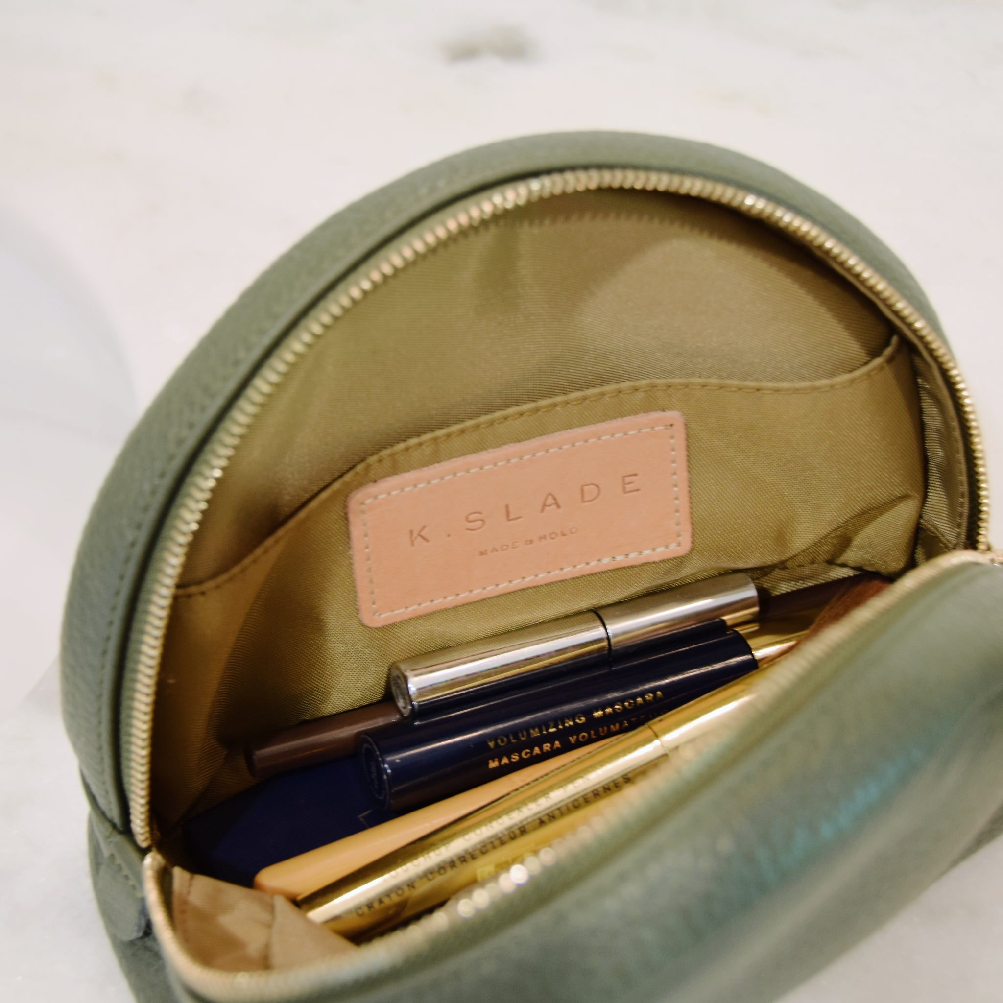 Cottage Makeup Bag | Black - K.Slade