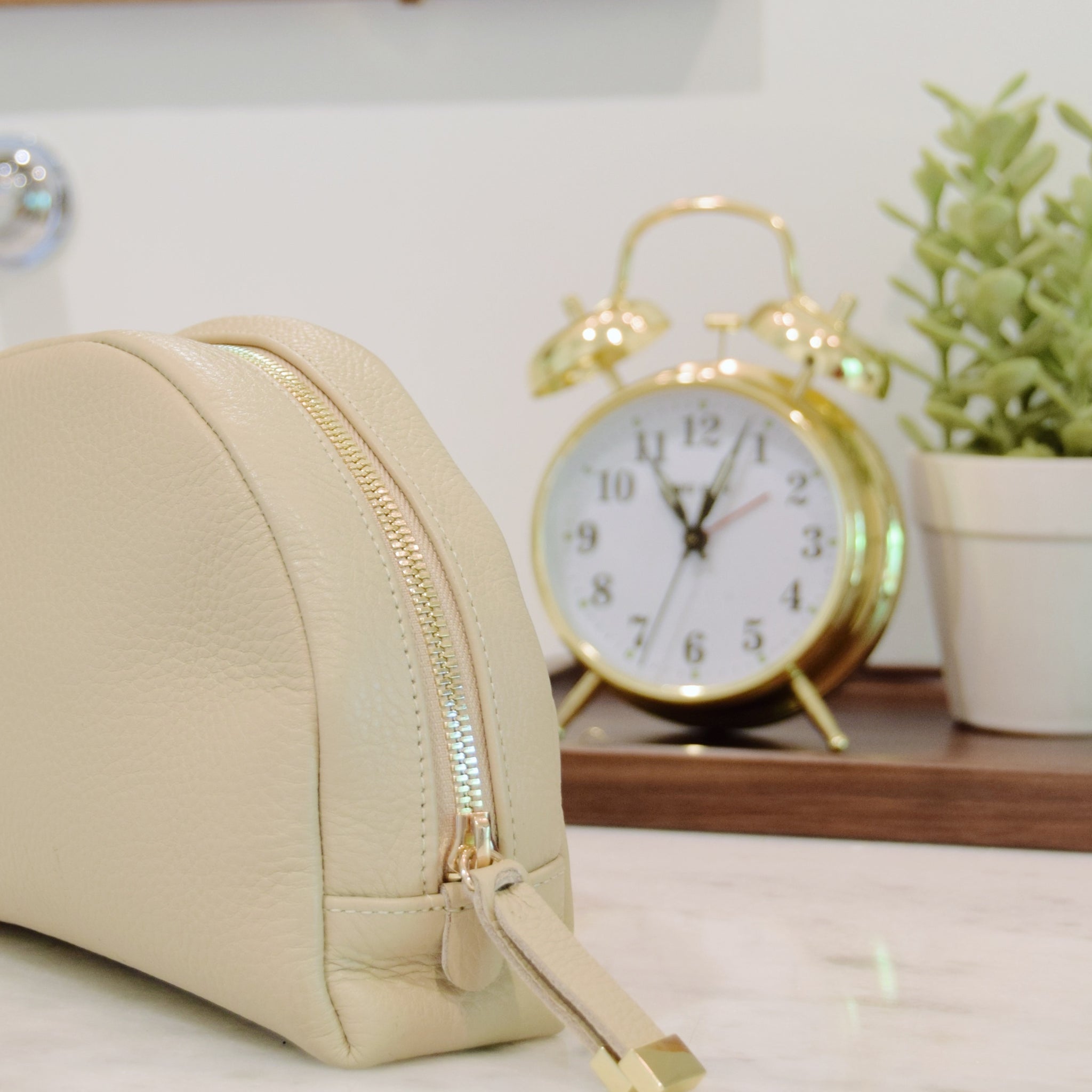 Cottage Makeup Bag | Ivory - K.Slade